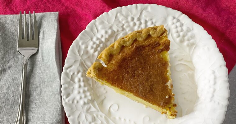 A Southern Classic – Buttermilk Pie